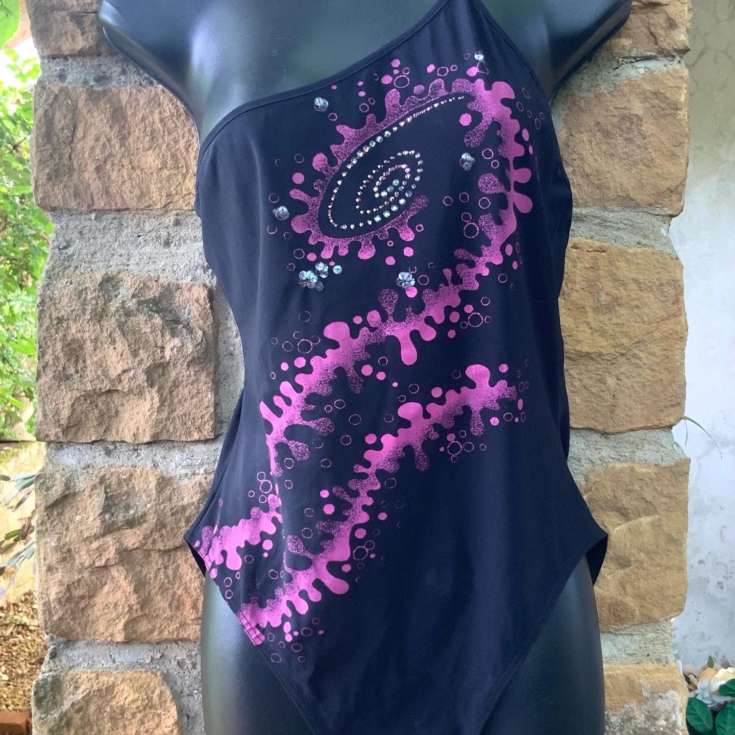 Maillot de bain une pièce asymétrique Chloé