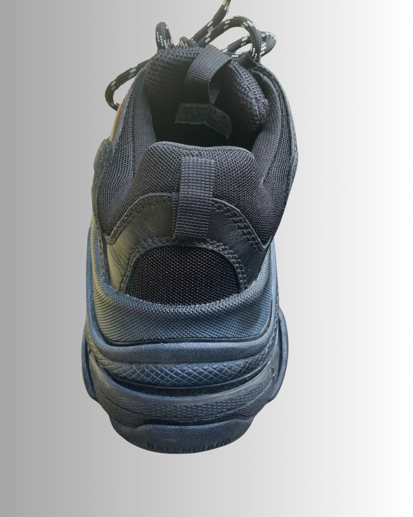 Sneakers Triple S noires BALENCIAGA