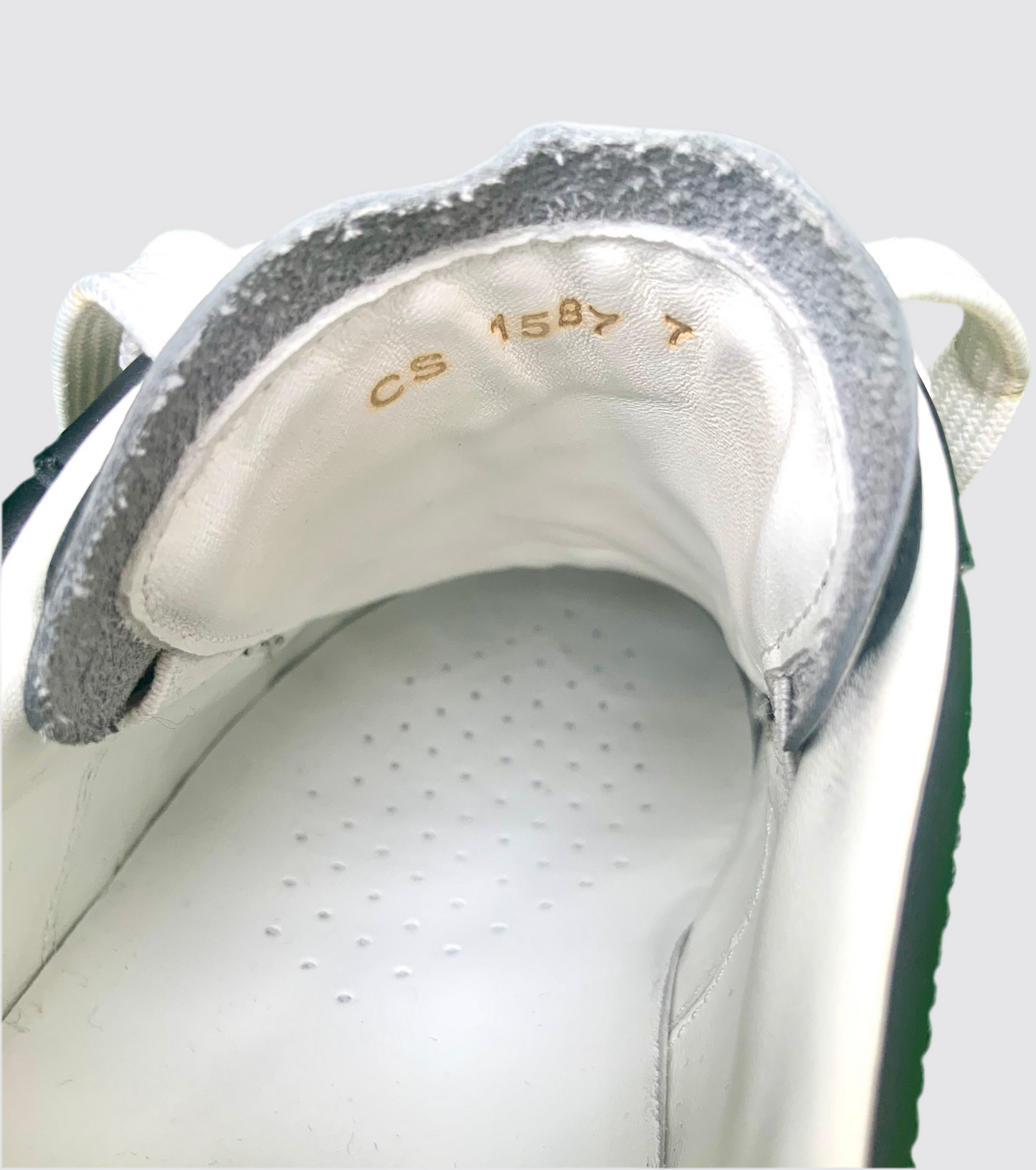 Sneakers basses Portofino DOLCE & GABBANA noir/blanc/argent