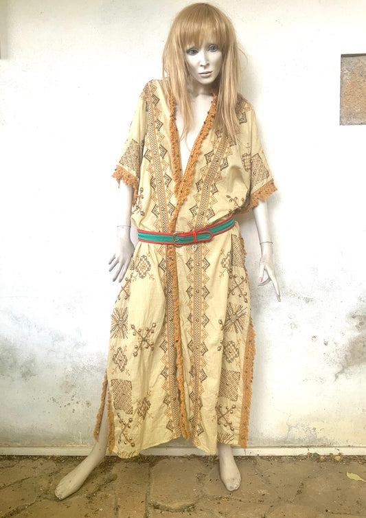 Veste Kaftan longue et  brodée BAROK