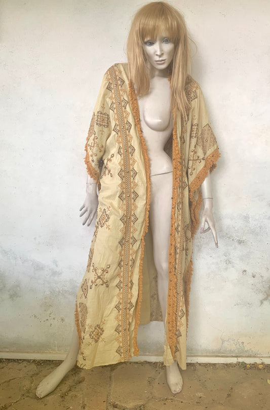 Veste Kaftan longue et  brodée BAROK