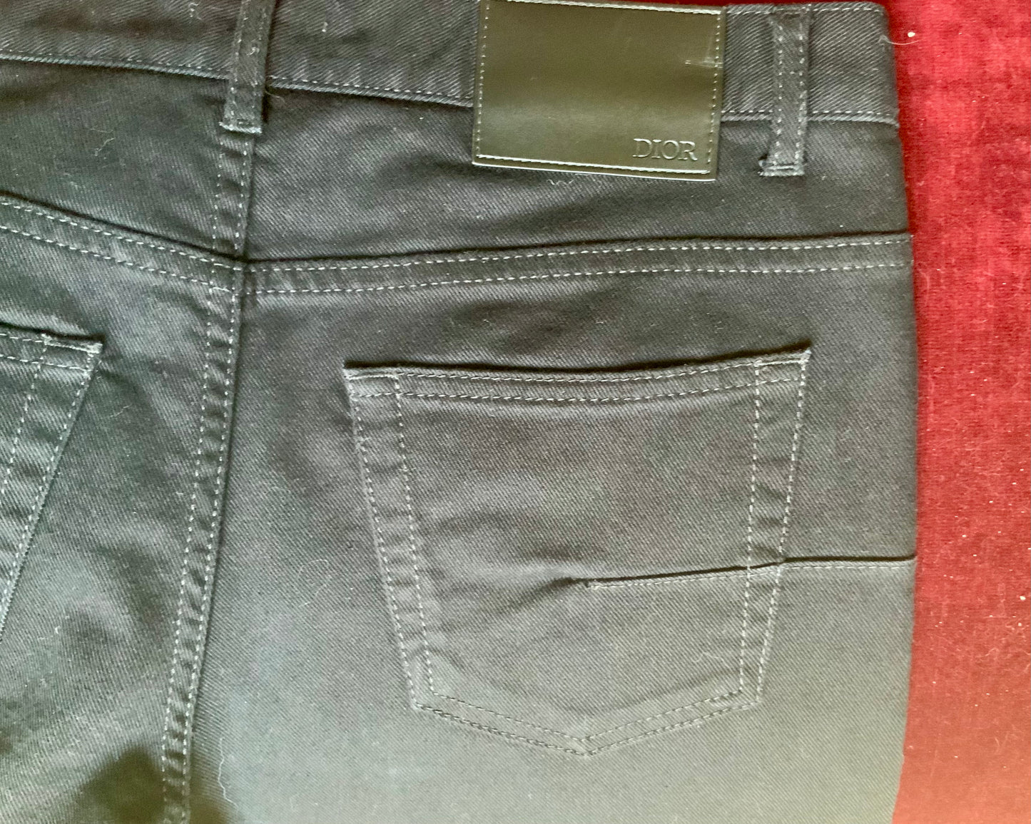 SLIM LONG 17 NOIR DIOR T 30