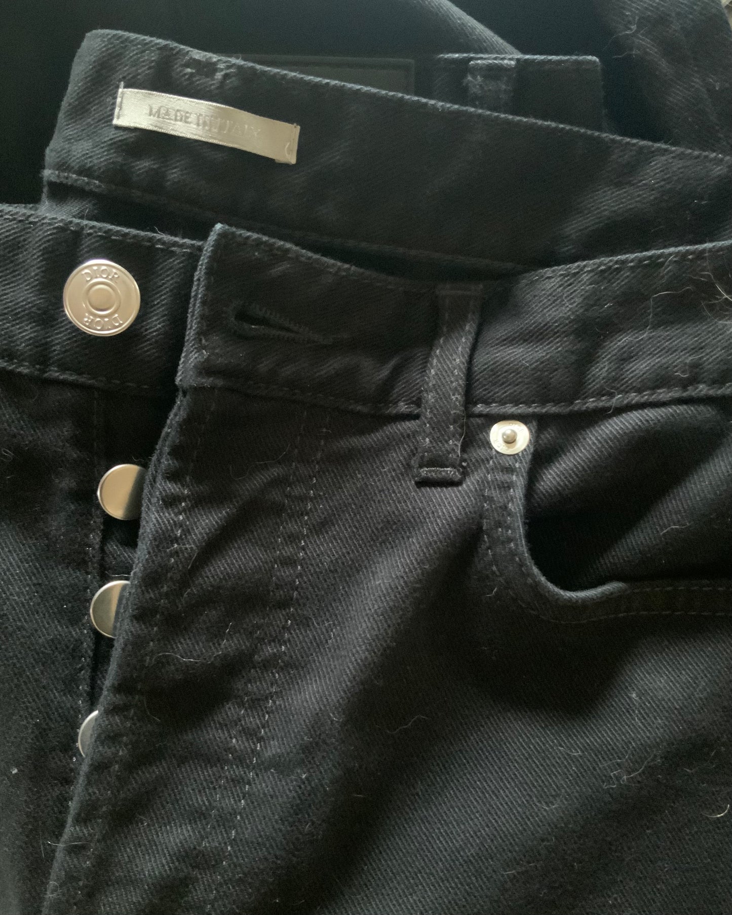 SLIM LONG 17 NOIR DIOR T 30