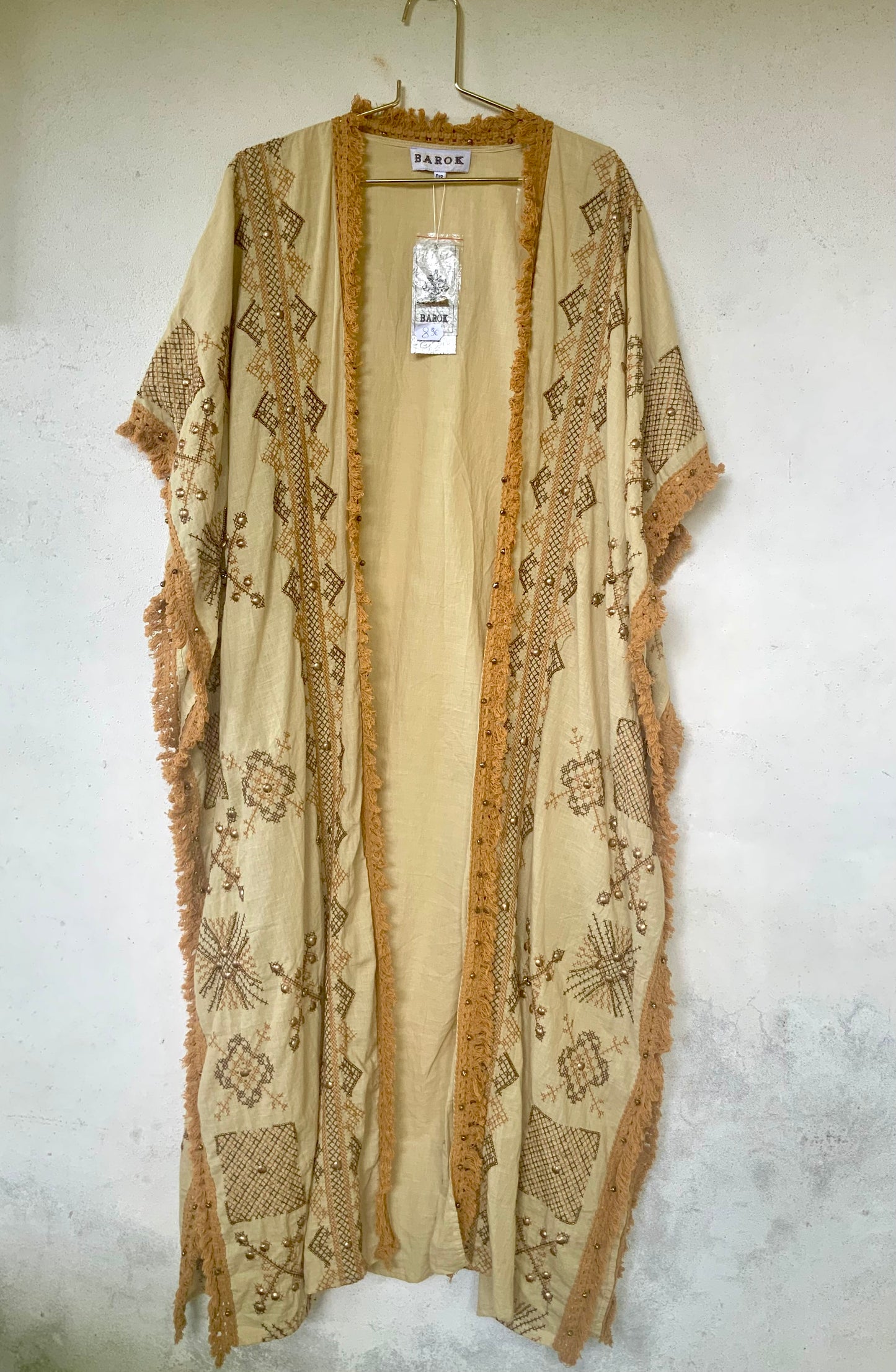 Veste Kaftan longue et brodée BAROK