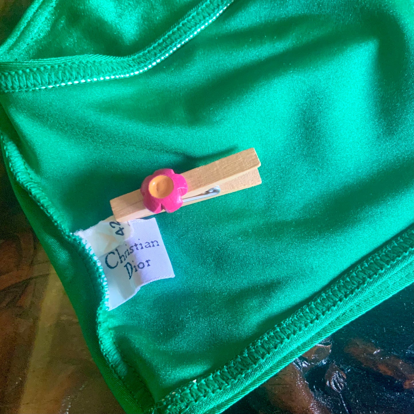 Bikini vert émeraude Dior vintage T 42