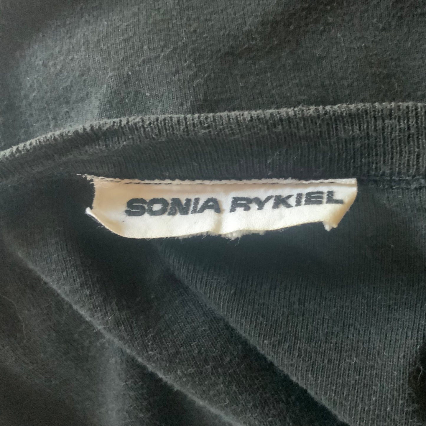 Robe noire Sonia Rykiel Vintage