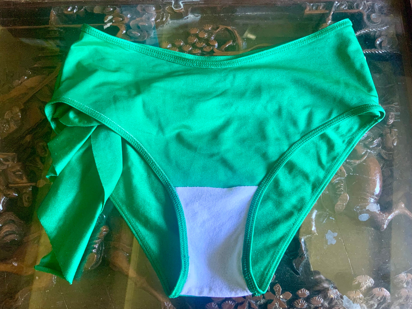 Bikini vert émeraude Dior vintage T 42