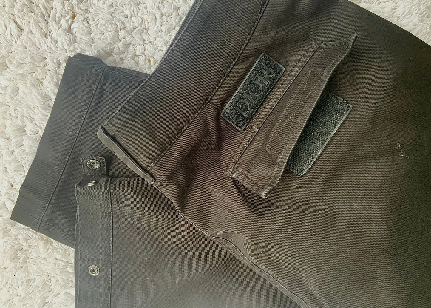 Pantalon Cargo DIOR Homme en toile noire T L