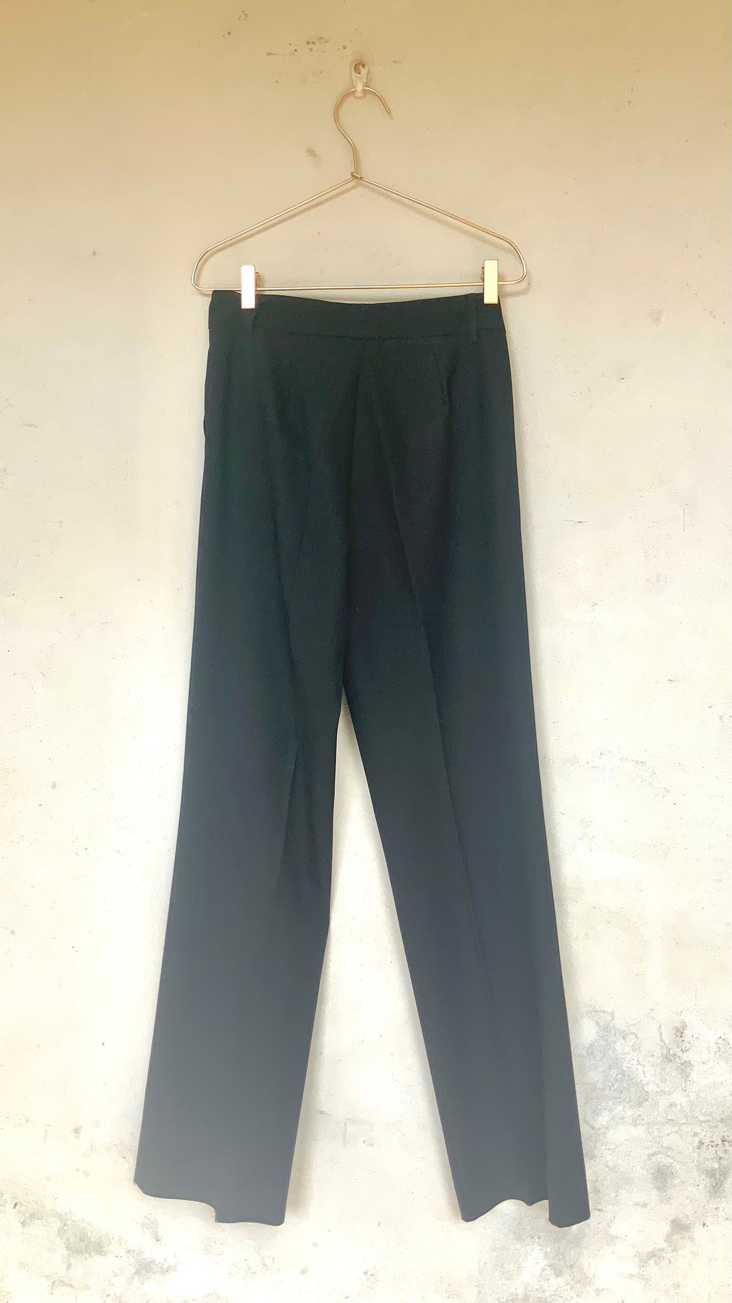 Tailleur pantalon gris anthracite ZARA vintage