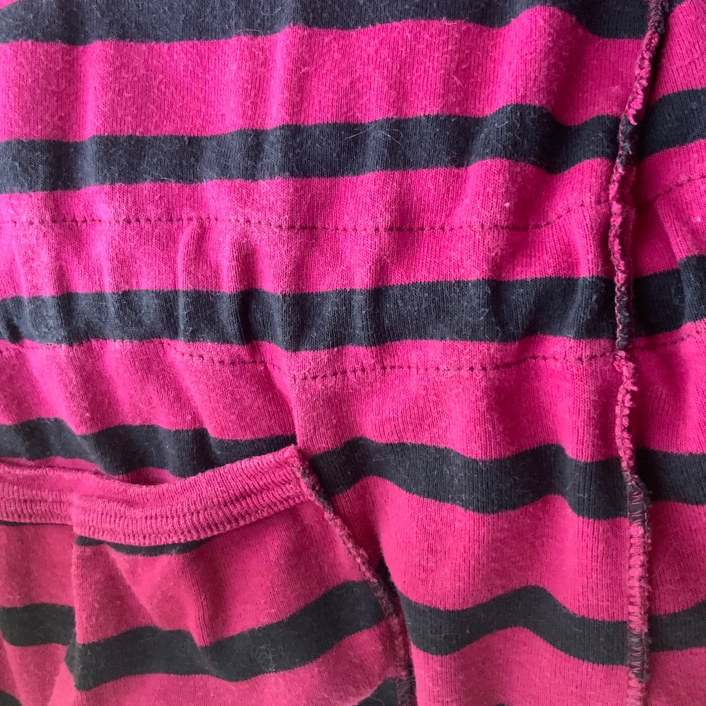 Ensemble Sonia Rykiel veste et robe à rayures vintage