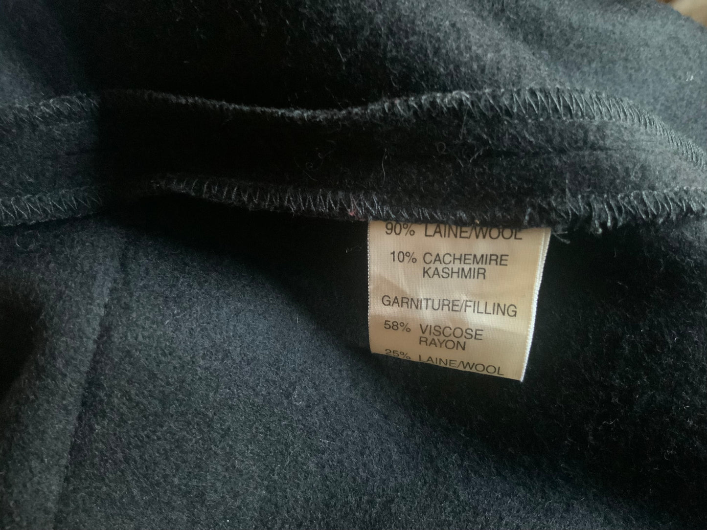 Jupe maxi Nathalie Garçon noire avec broderies multicolores