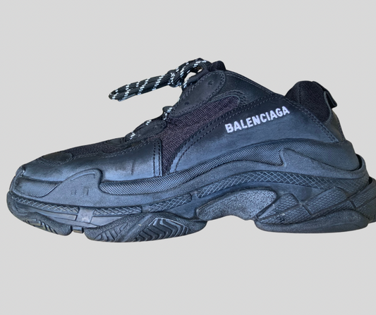 Sneakers Triple S noires BALENCIAGA