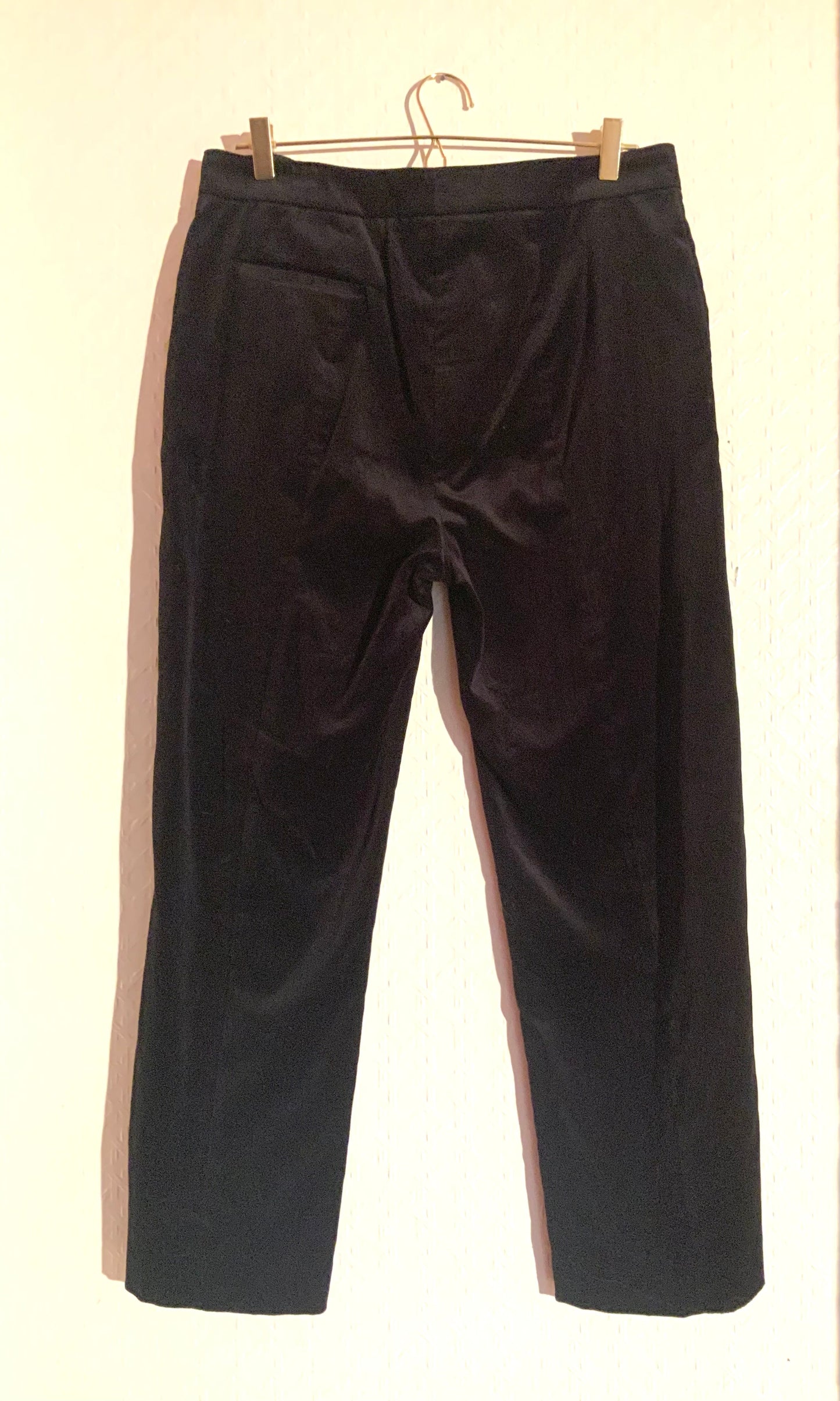 Pantalon large en velours noir Missoni