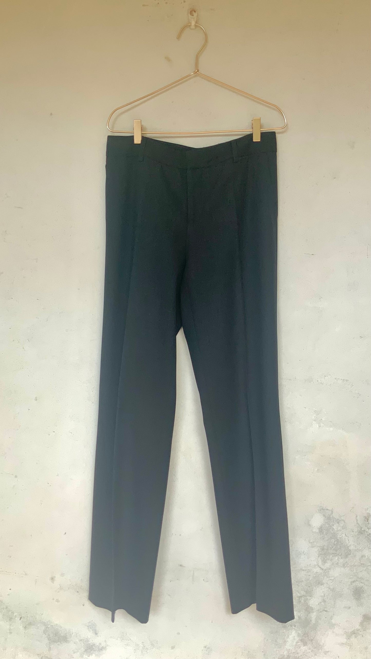 Tailleur pantalon gris anthracite ZARA vintage