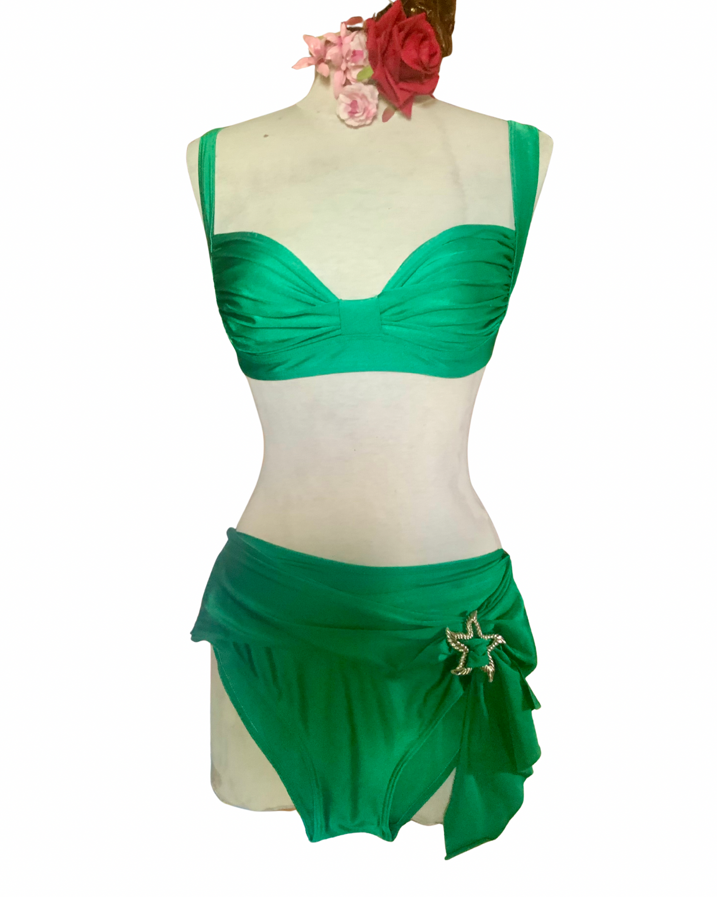 Bikini vert émeraude Dior vintage T 42