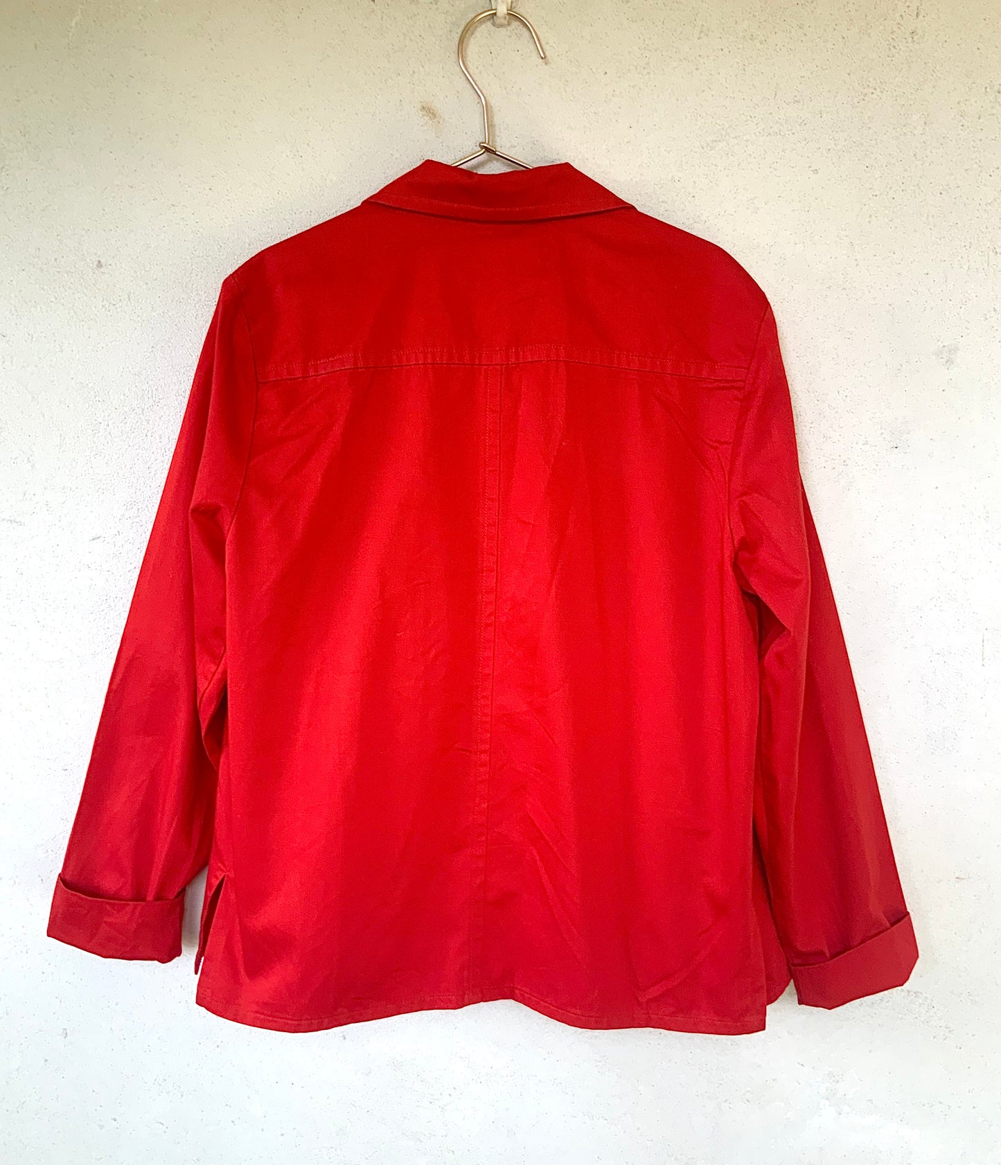 Ensemble veste et short rouge Yves Saint Laurent vintage