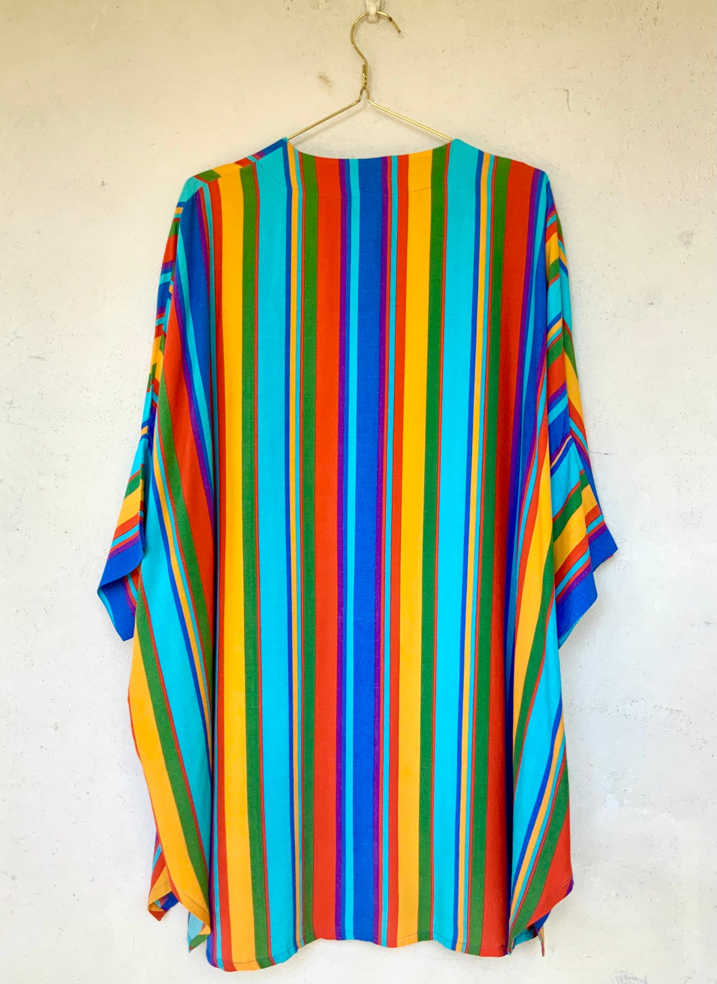 Caftan à rayures bayadères Chacok vintage