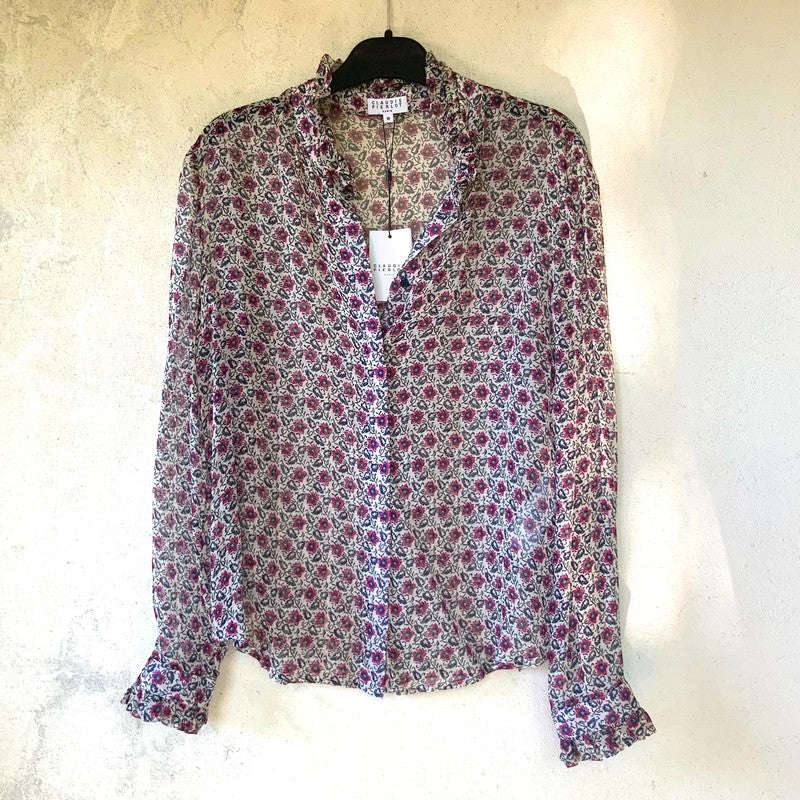 Jolie blouse Claudie Pierlot multicolore neuve