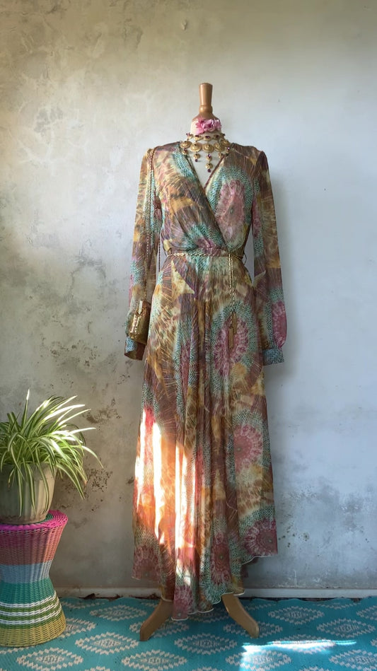 Robe longue LuluLove multicolore