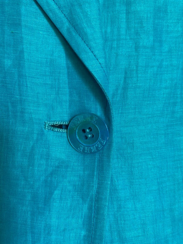 Veste turquoise Ferré