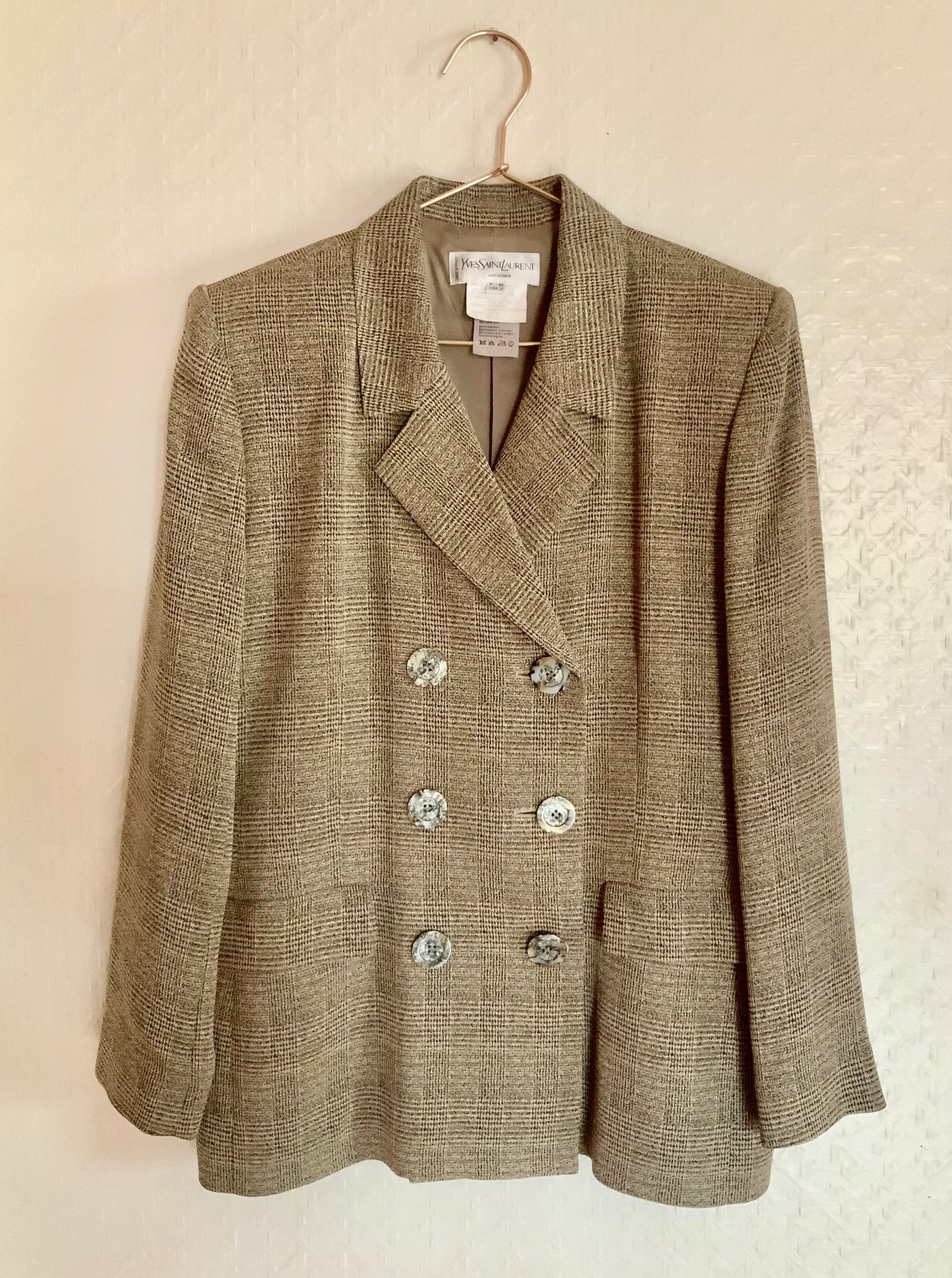 Tailleur jupe Yves Saint Laurent Variation Vintage