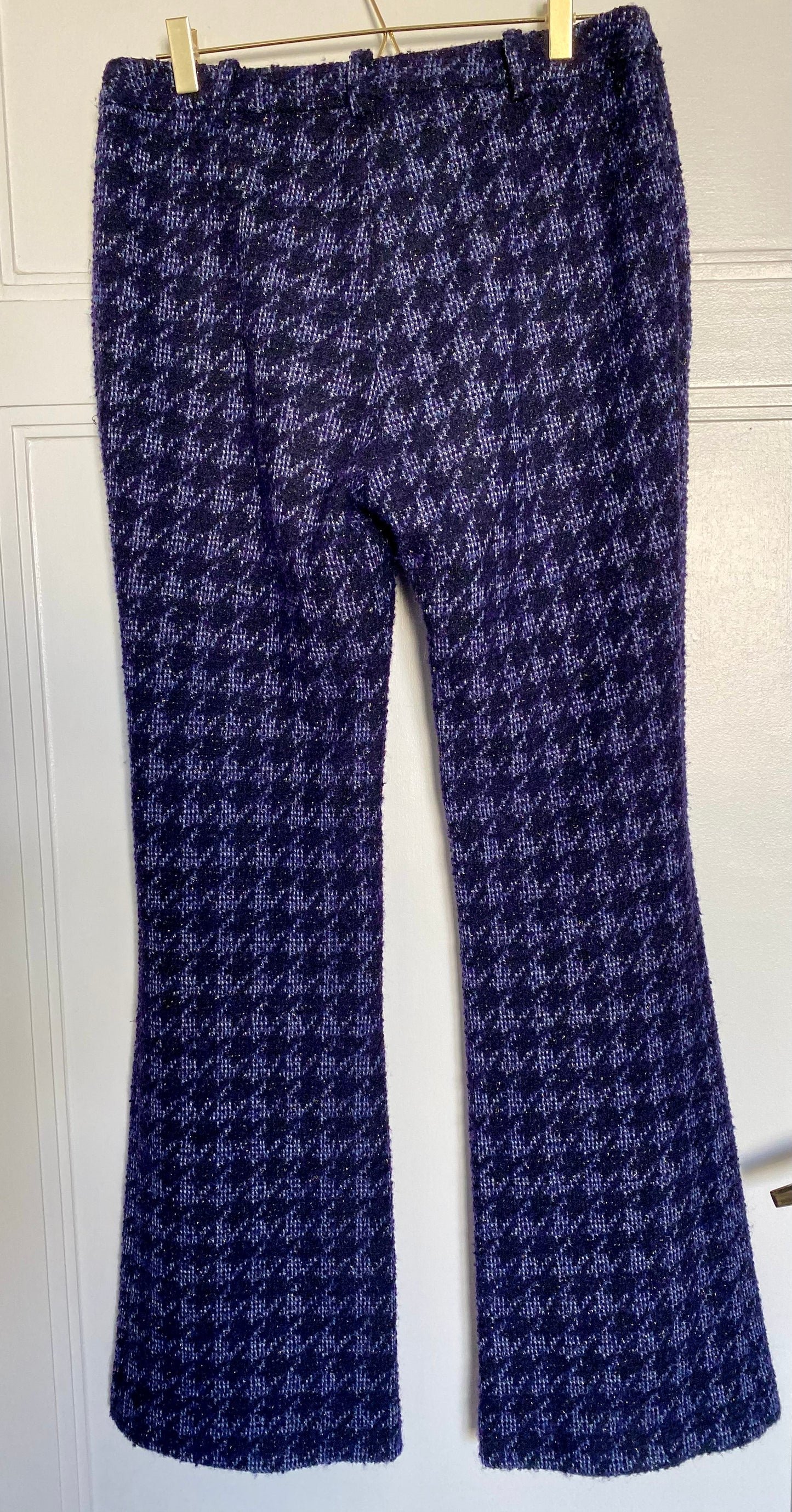 Pantalon pied de poule violet Patrizia Pepé