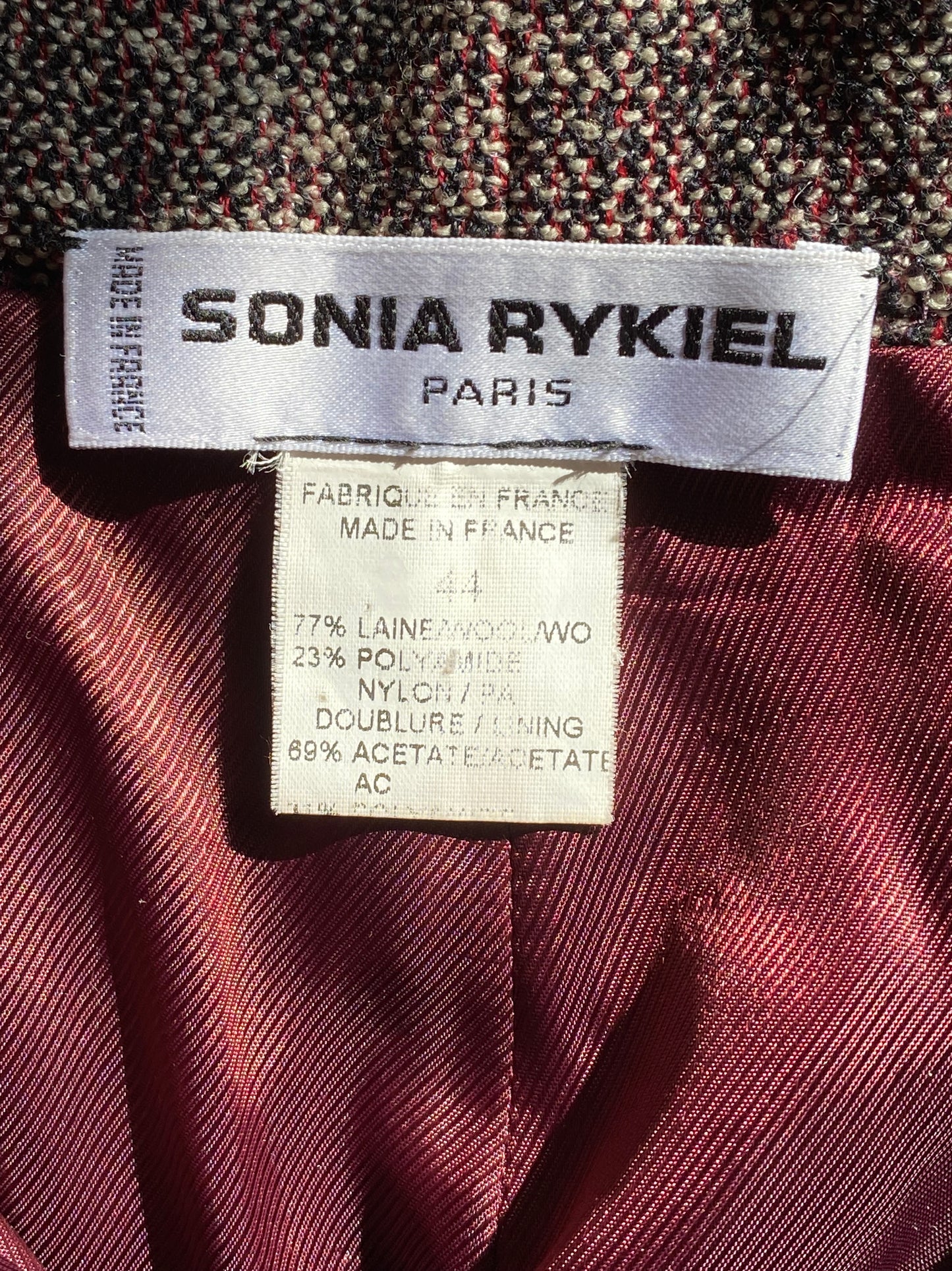 Pantalon large Sonia Rykiel Vintage