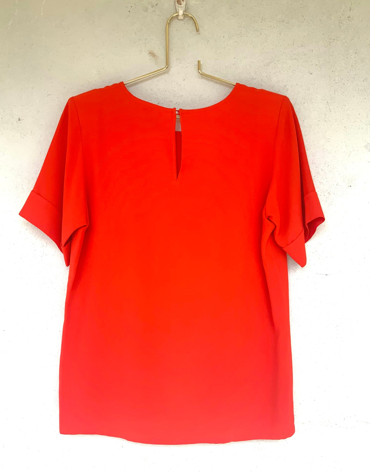 Top orange Yves Saint Laurent rive gauche vintage