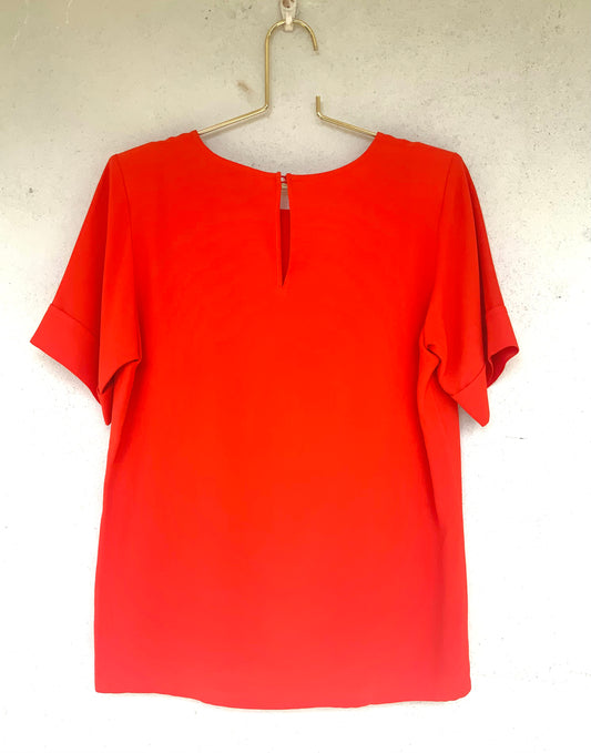 Top orange Yves Saint Laurent rive gauche vintage