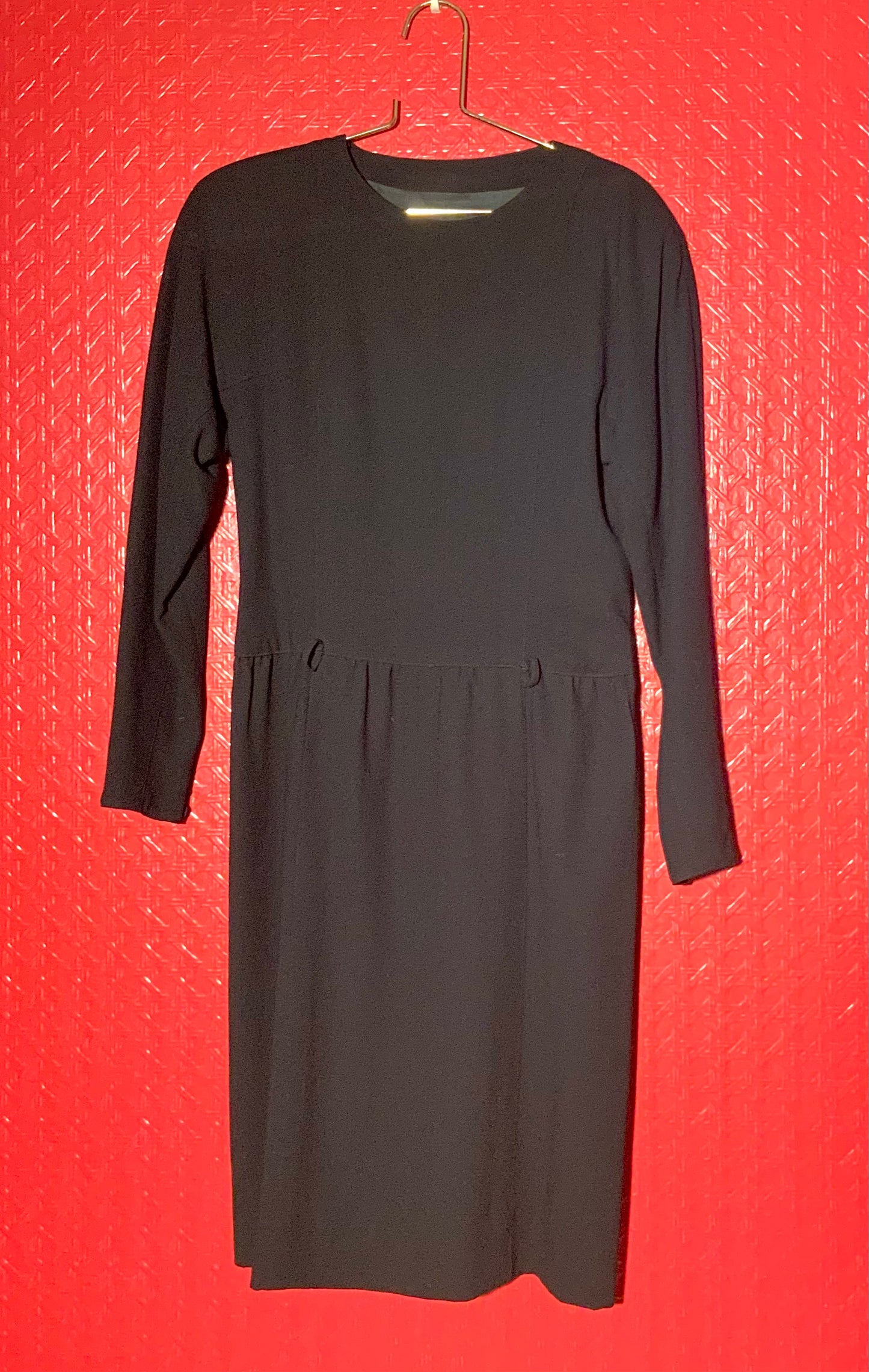 Robe noire Yves Saint Laurent Rive Gauche