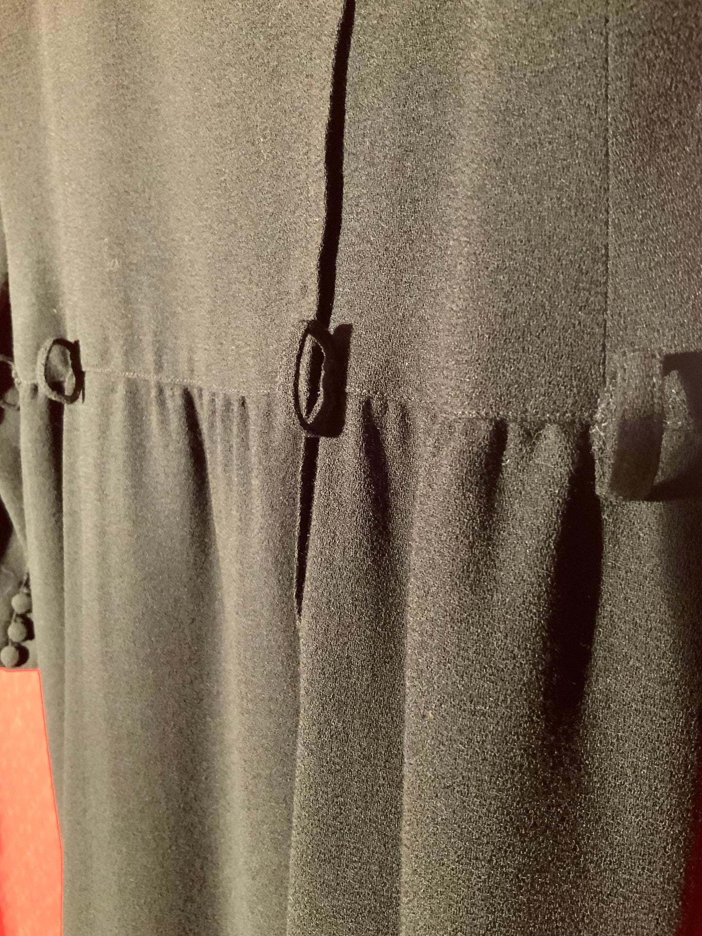 Robe noire Yves Saint Laurent Rive Gauche