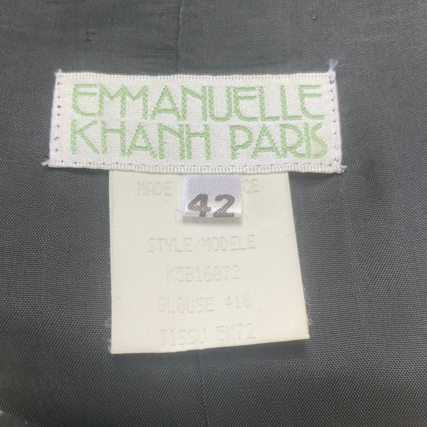 Gilet Emmanuelle Khahn vintage