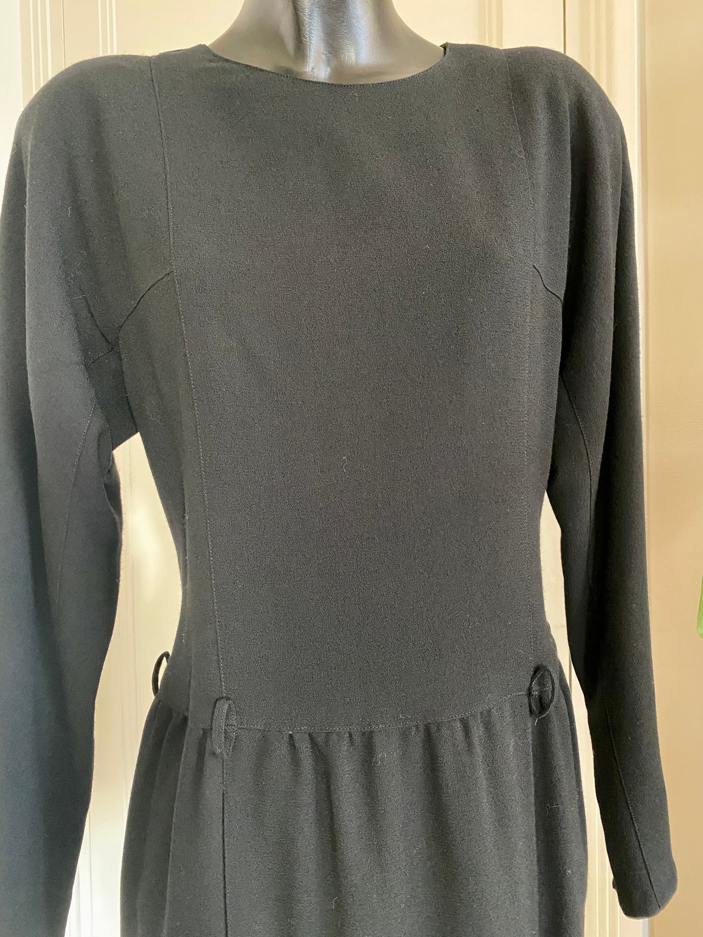 Robe noire Yves Saint Laurent Rive Gauche