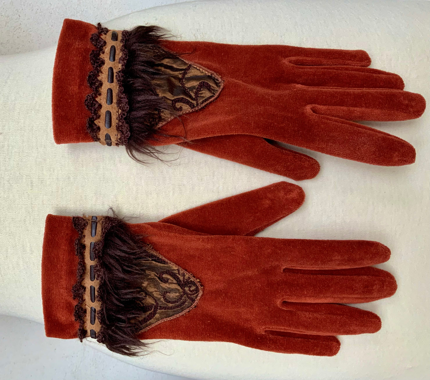 Ensemble chapeau et gants Ganteb’s vintage