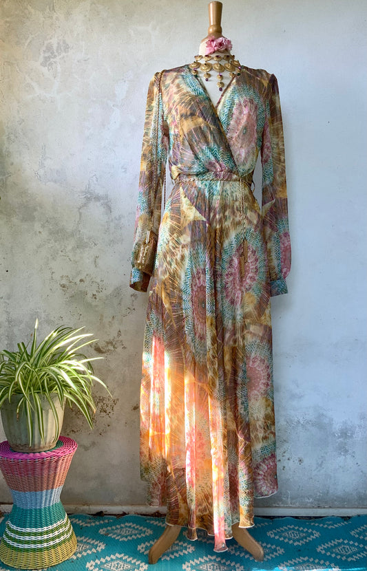 Robe longue LuluLove multicolore