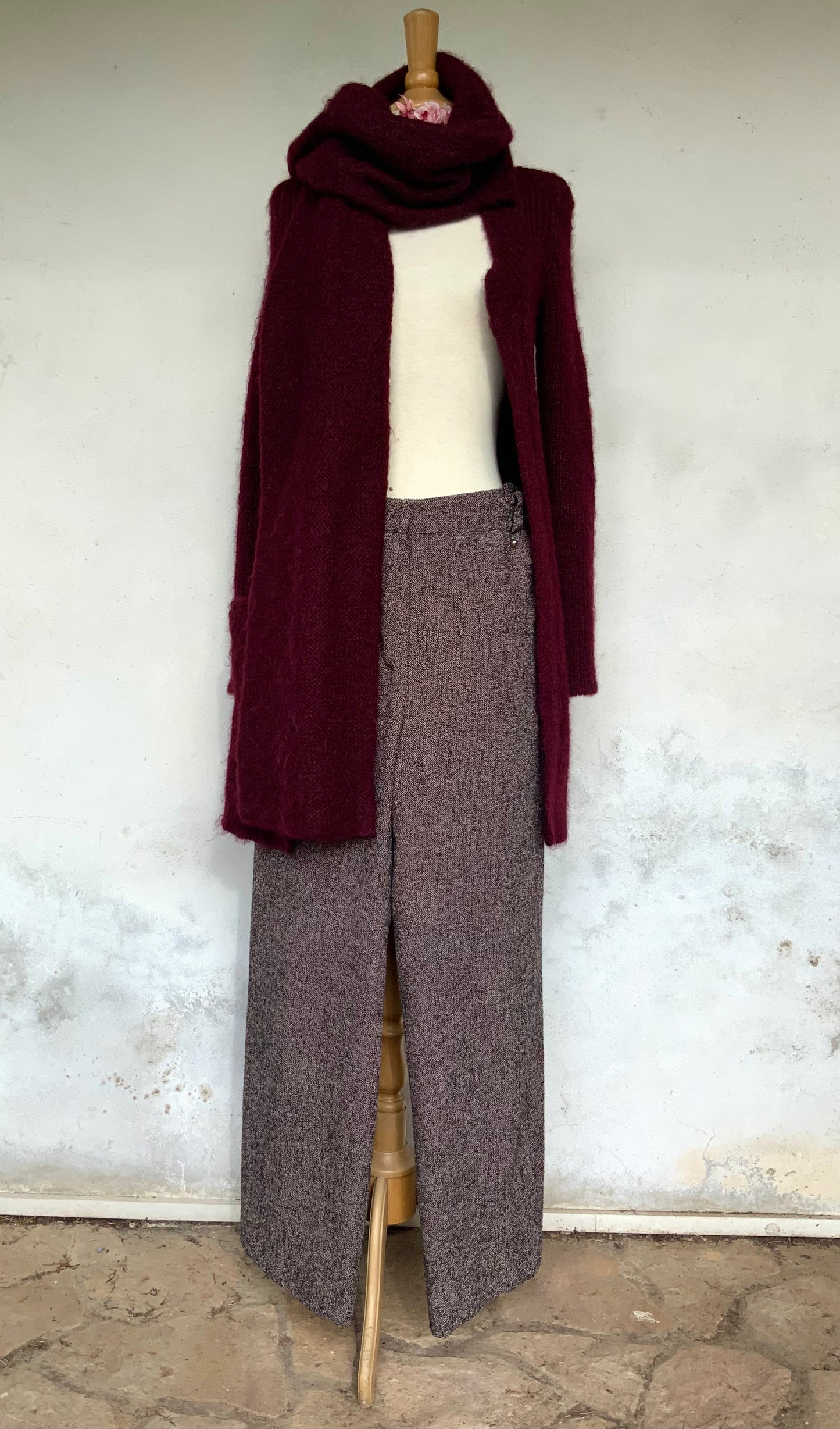 Pantalon large Sonia Rykiel Vintage