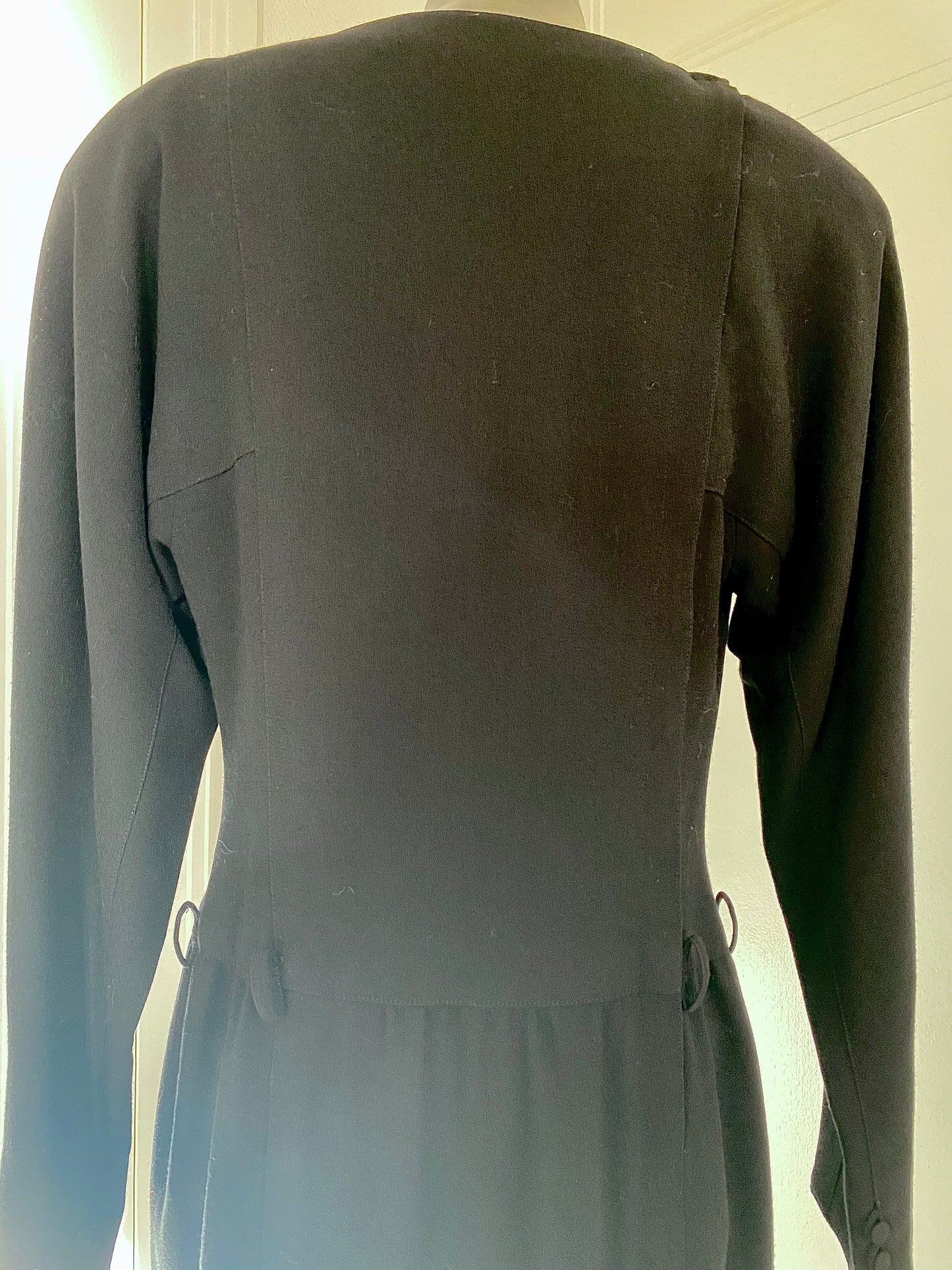 Robe noire Yves Saint Laurent Rive Gauche