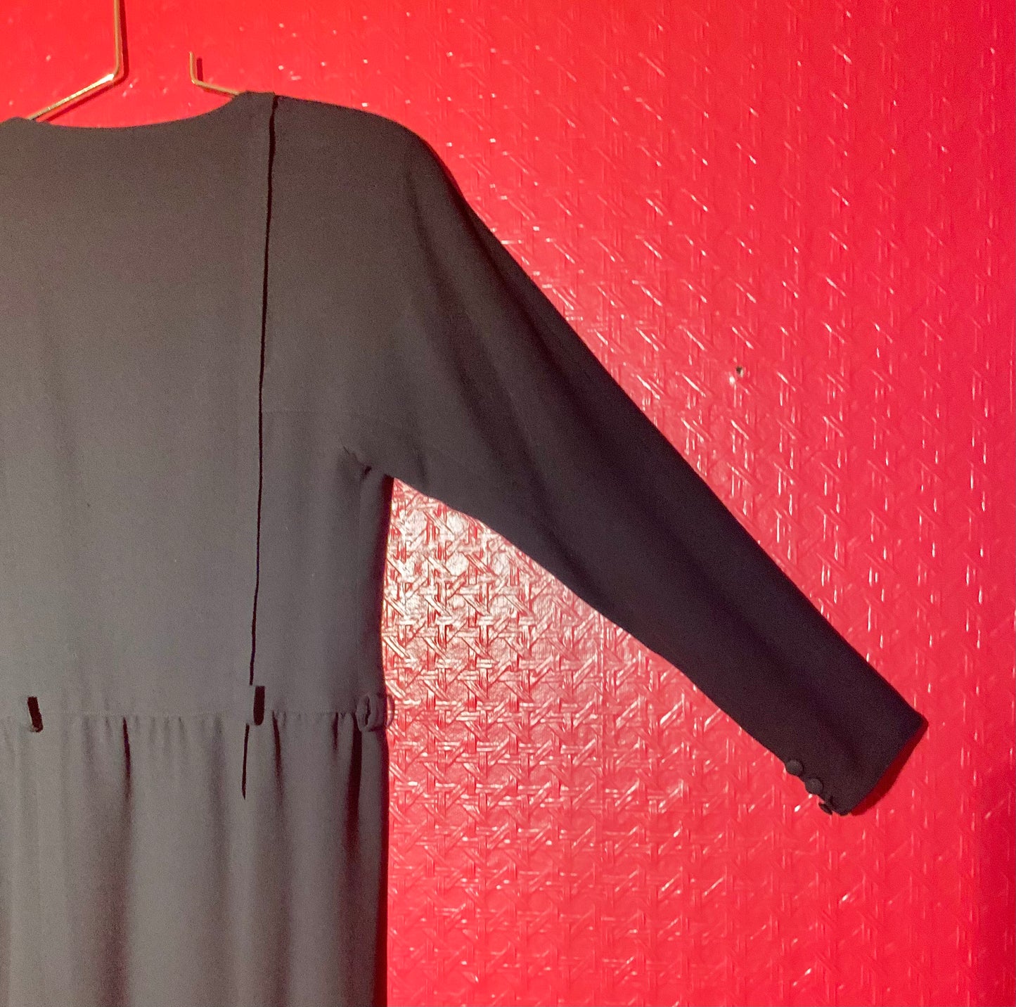 Robe noire Yves Saint Laurent Rive Gauche