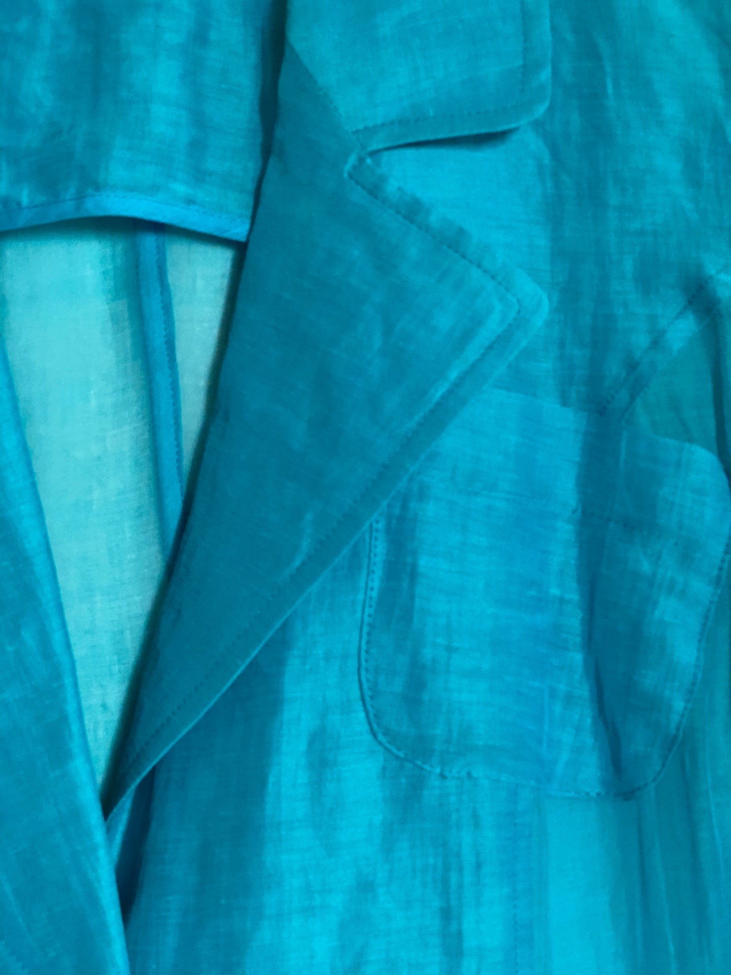 Veste turquoise Ferré